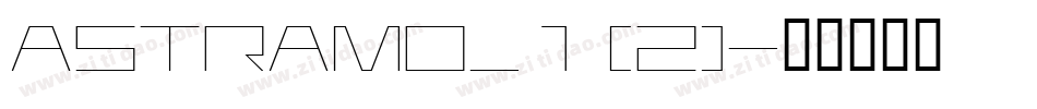 ASTRAMO_1 (2)字体转换